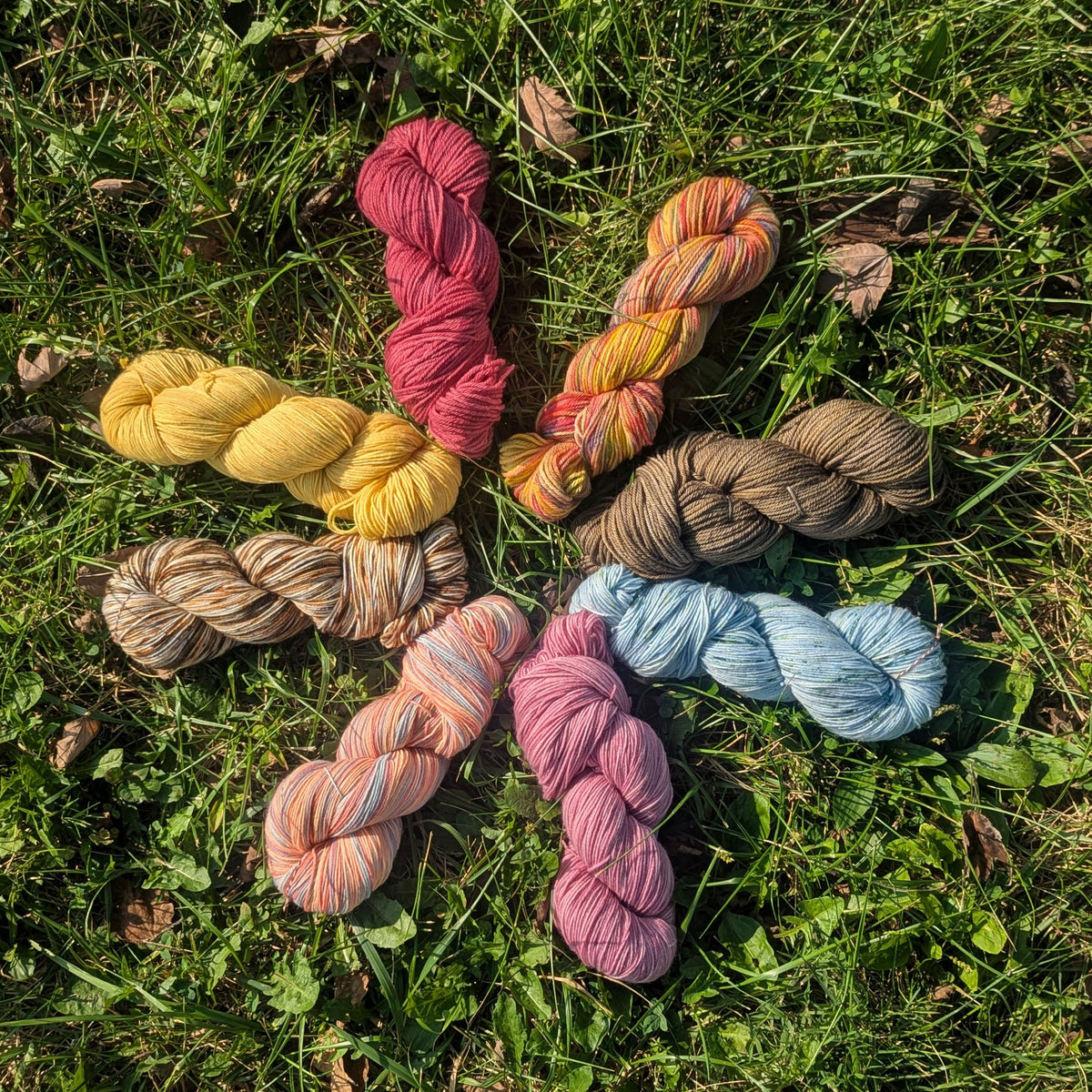 Custom Dyed Yarn - Minimum 4 Skeins